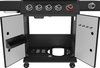 Grillgáz 5+1 19kW fekete | YATO YG-20031