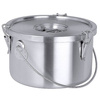Acél termosz folyadékokhoz 10 l, átmérő 34 cm | CONTACTO 3081/010