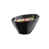 Tál BALANCE melaminból, fekete, 24.5x15 cm, 2.5 l | APS 85042
