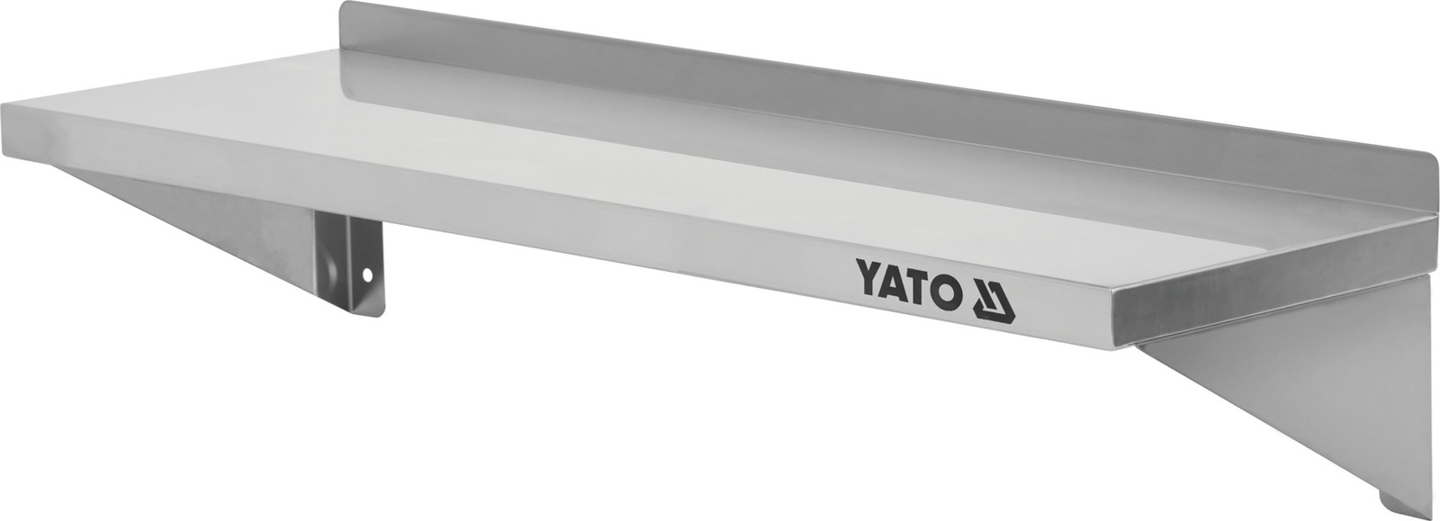 Rozsdamentes acél függesztett egypolcos polc 90x30x18 cm | YATO YG-09040