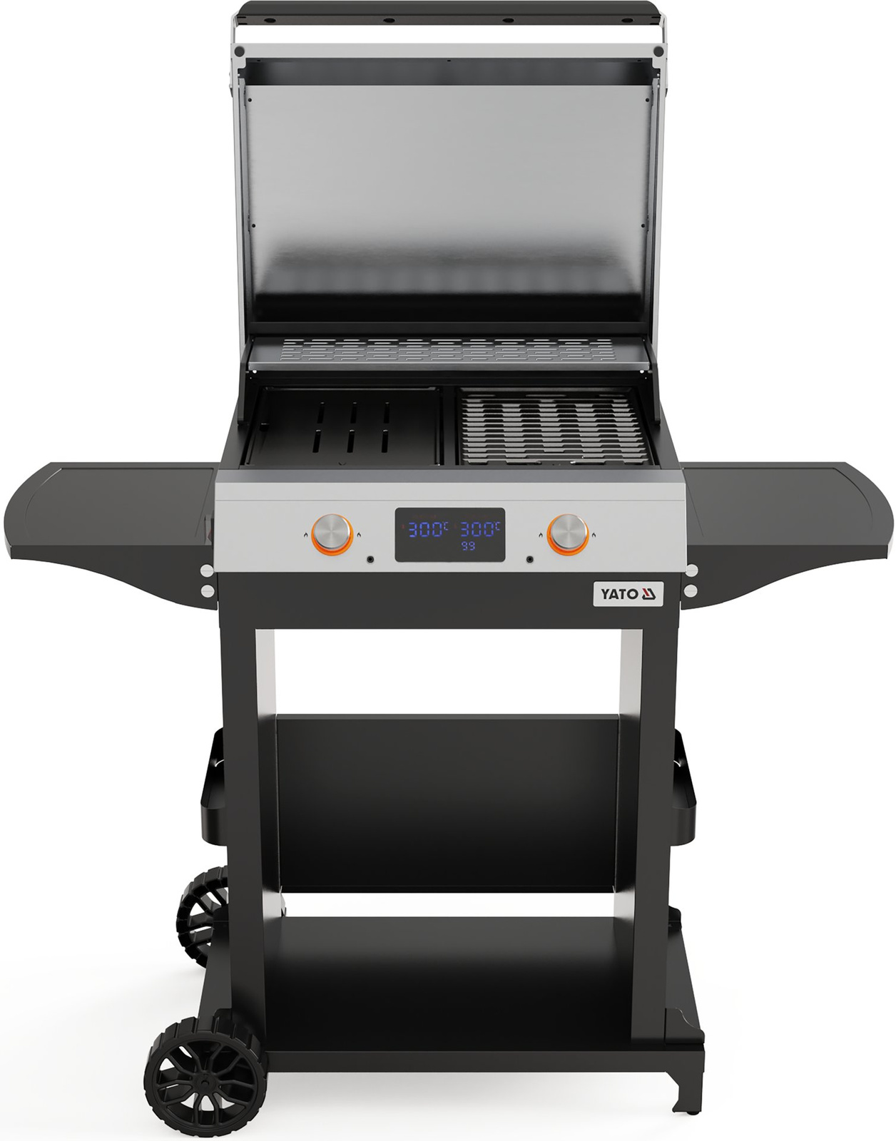 Elektromos grill, YATOMI 2.3 kW 47 X 33 CM | YATO YG-20071