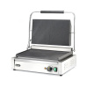 Kontakt panini grill XL, bordázott sütőlapok, 2,7 kW | HENDI 263624