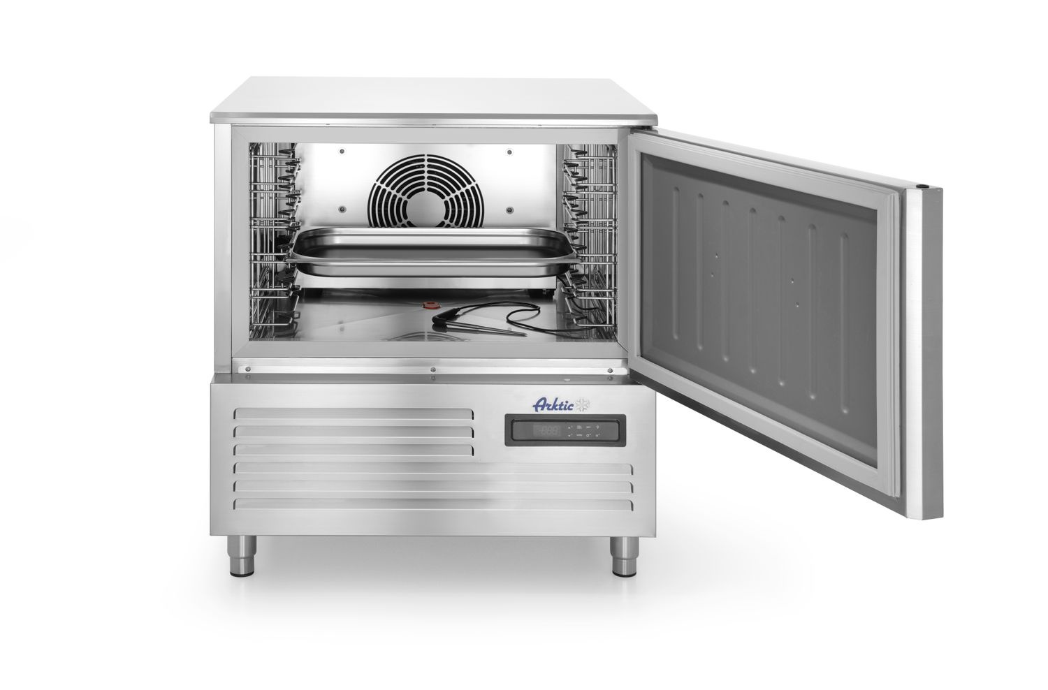 Sokkoló hűtő 5xGN1/1, 20 kg/ciklus, 1.42 kW, 75x74x85 cm | HENDI 232170