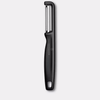 Hámozó kétoldalas IOTA fogazott pengével, fekete | VICTORINOX 6.0943.3
