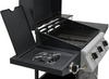 Gázgrill BAVEN, 3+1, szekrénnyel, fekete, 12.8 kW | LUND 99642