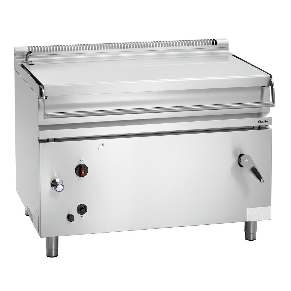 Gasztronómiai gázüzemű serpenyő - 120 l G120LHK | BARTSCHER 1930511