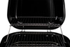 Hordozható faszenes grill fedővel, rács 33x35,5 cm | LUND 99483