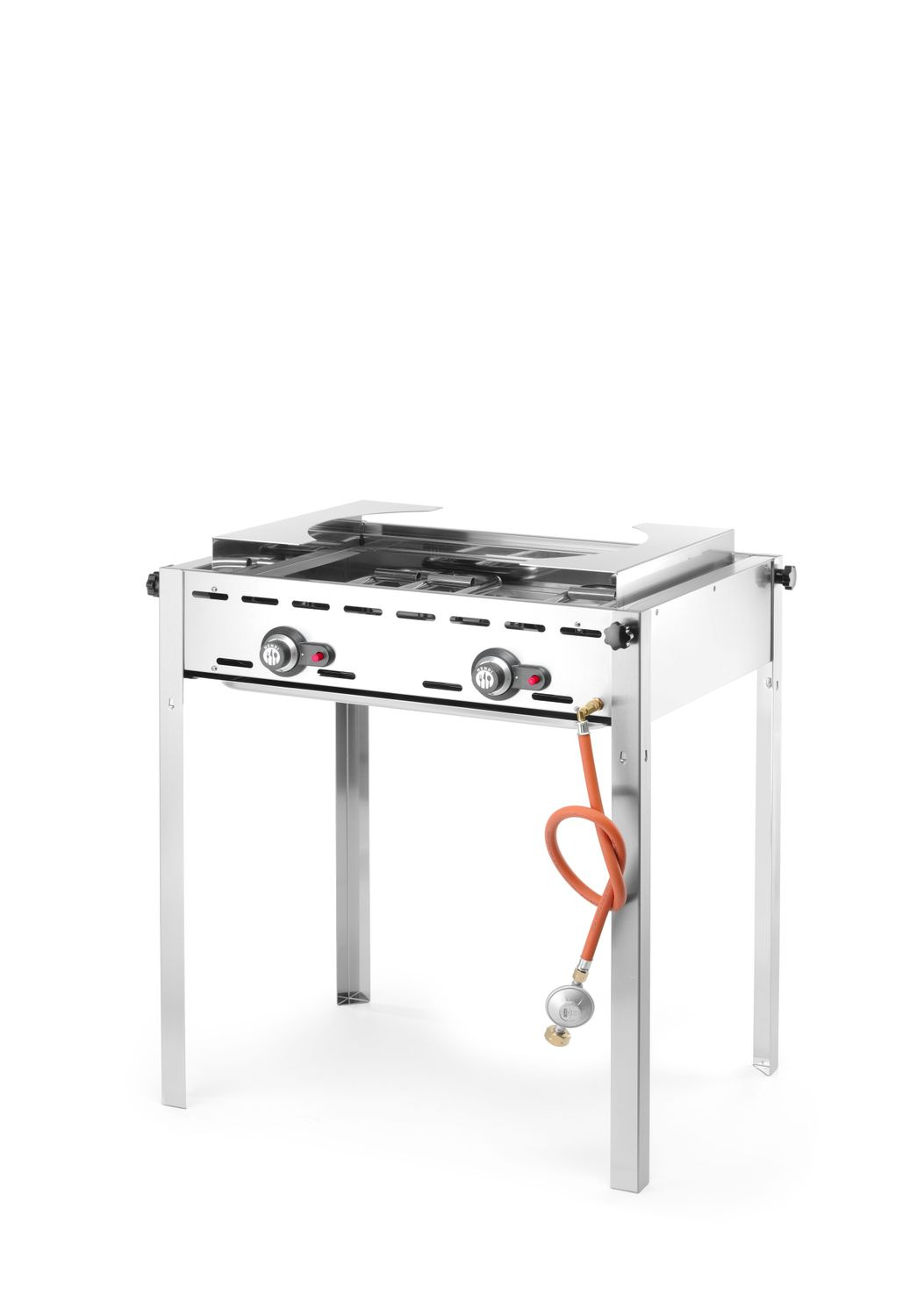 Gázgrill Green Fire Profi Line 2 égős, 11.6 kW | HENDI 149508