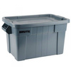 Élelmiszer-szállító tartály polietilénből BRUTE 75 l űrtartalom szürke | RUBBERMAID 9S31-00-GRY
