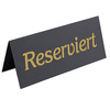 Információs tábla „Reserviert” asztalra, 120x50 mm | CONTACTO 6769/120