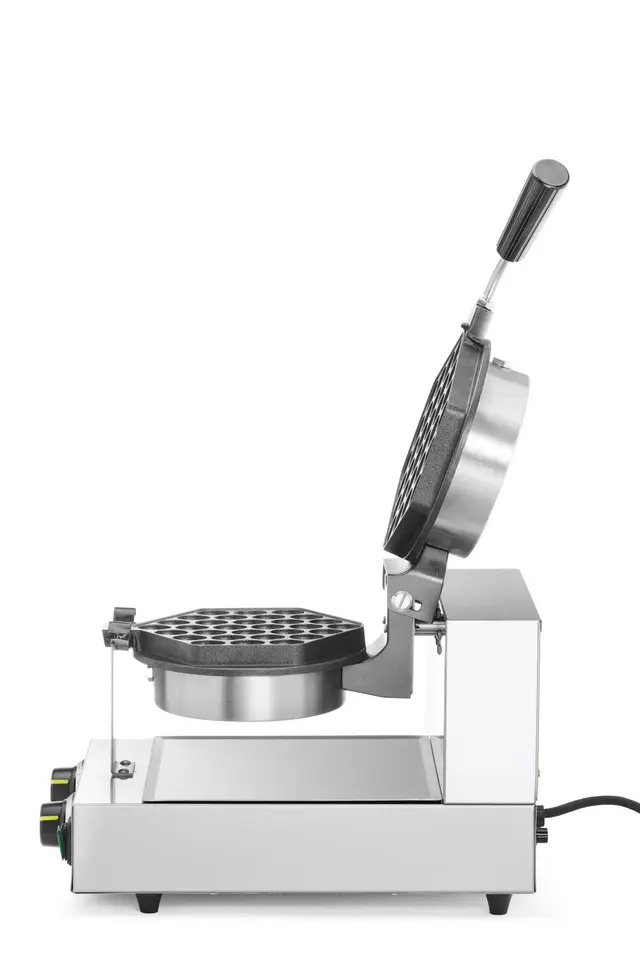 Gofrisütő Bubble Waffle forgatható, 1,5 kW, rozsdamentes acél | HENDI 212196