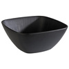 Tál NERO, melamin, fekete, 25x25x11 cm, 3,5 l | APS 85072