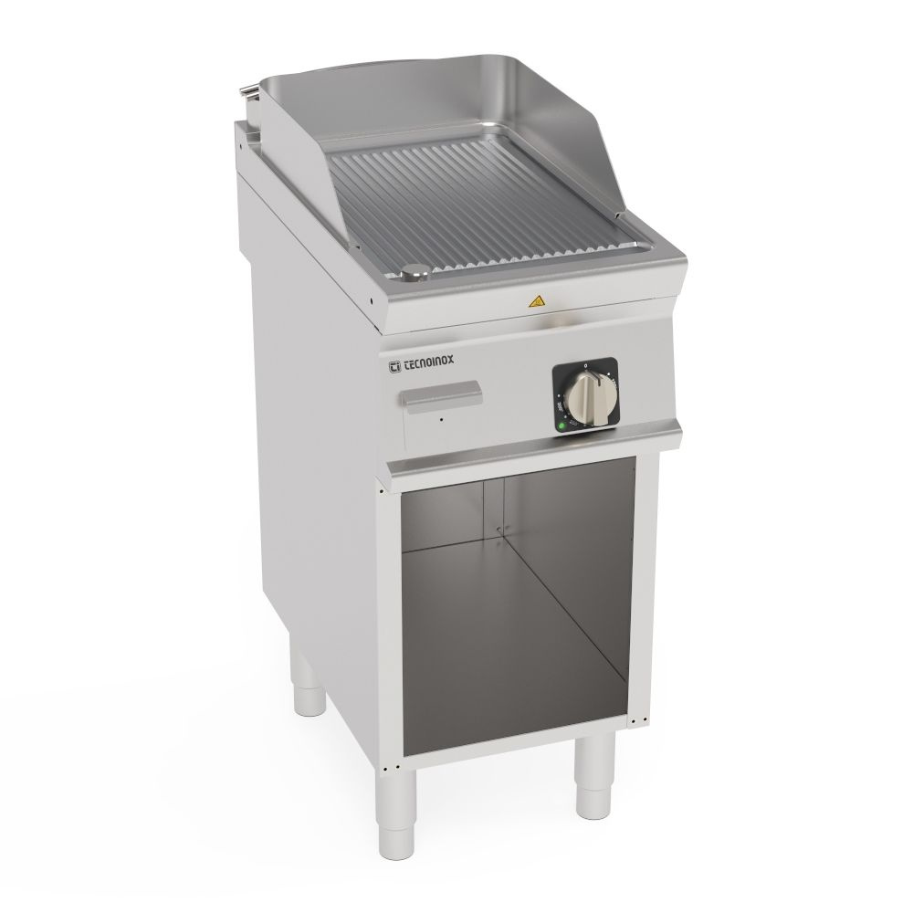 Grilllap bordázott krómozott 400V Tecno74 | TECNOINOX 716231
