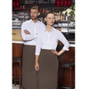 Kellner bistro kötény basic világosbarna | KARLOWSKY BBSS 1-28-Stck