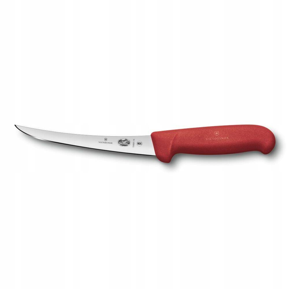 Csontozókés piros FIBROX - penge hossza 12 cm | VICTORINOX 5.6601.12