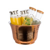Palackhűtő, STAINLESS cooler, rozsdamentes acél, réz színű, 33x20 cm, 8 l | APS 36121