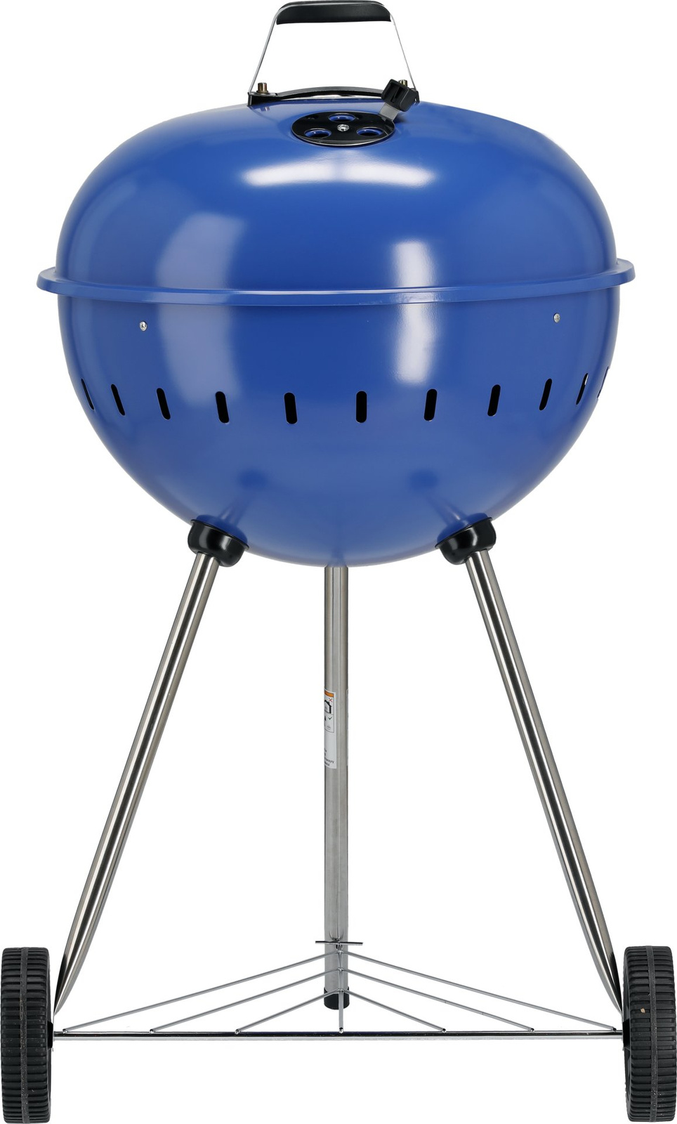 Grillsütő faszenes, kerek, átm. 54 cm, kék | YATO YG-20302