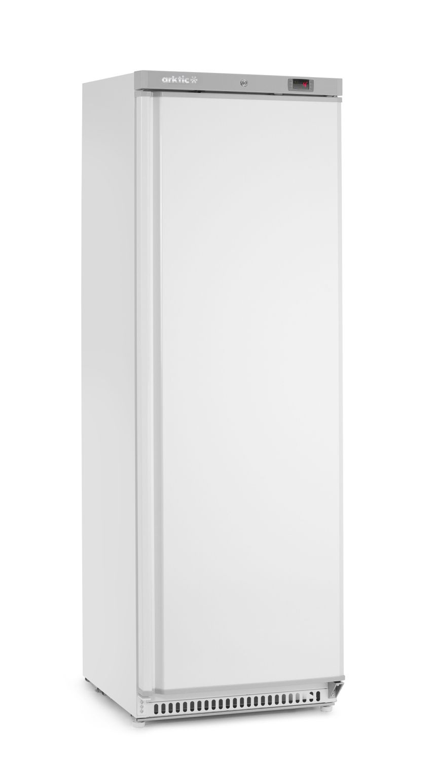 Hűtőszekrény, festett, Budget Line, 400 l, műanyag belső térrel, 1 ajtó, 0–8°C | HENDI 236024