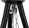Függő grill acél tűztállal, 46 cm-es grillráccsal | LUND 99903