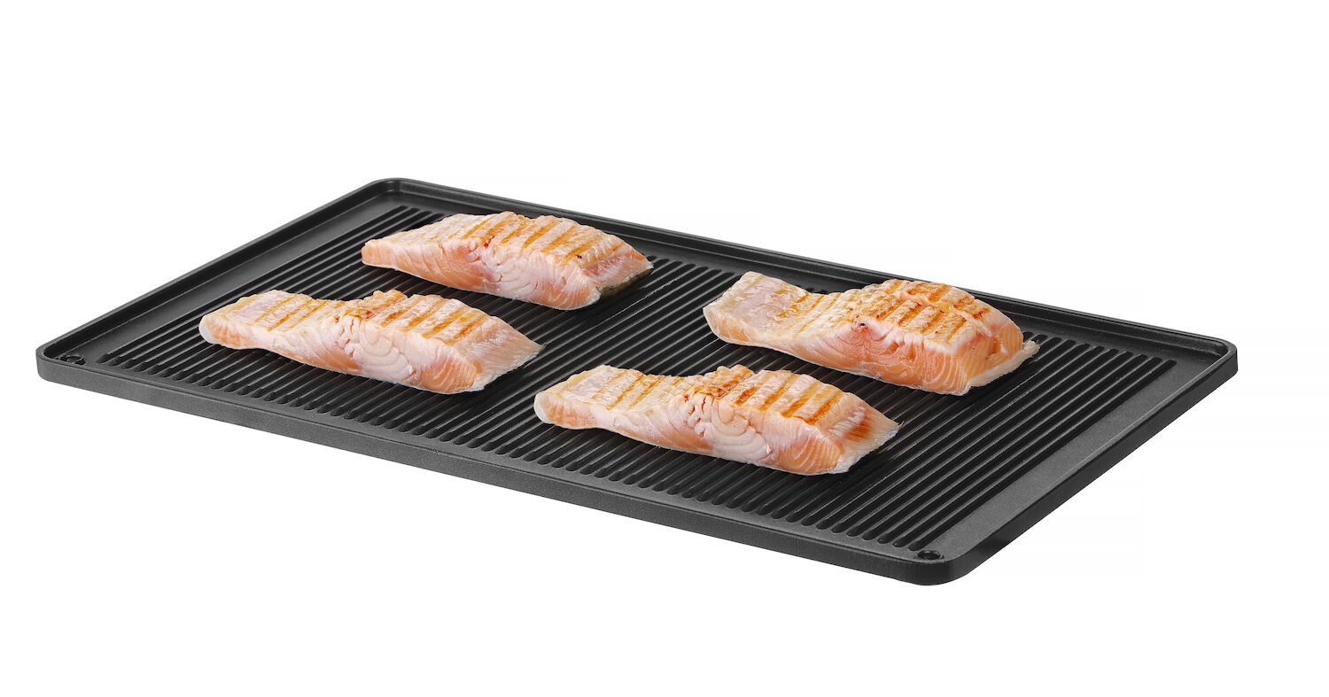 Grilllap, bordázott CONVECTOMAT GRILLPLATE GN1/1 | HENDI 808825