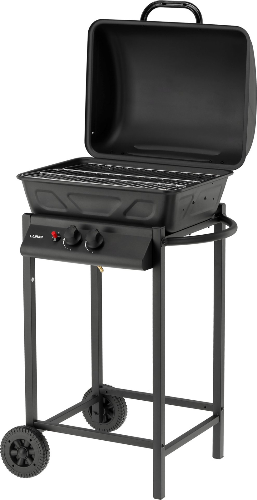 Gázgrill BAVEN, 2 égő, fekete, 5.5 kW| LUND 99657
