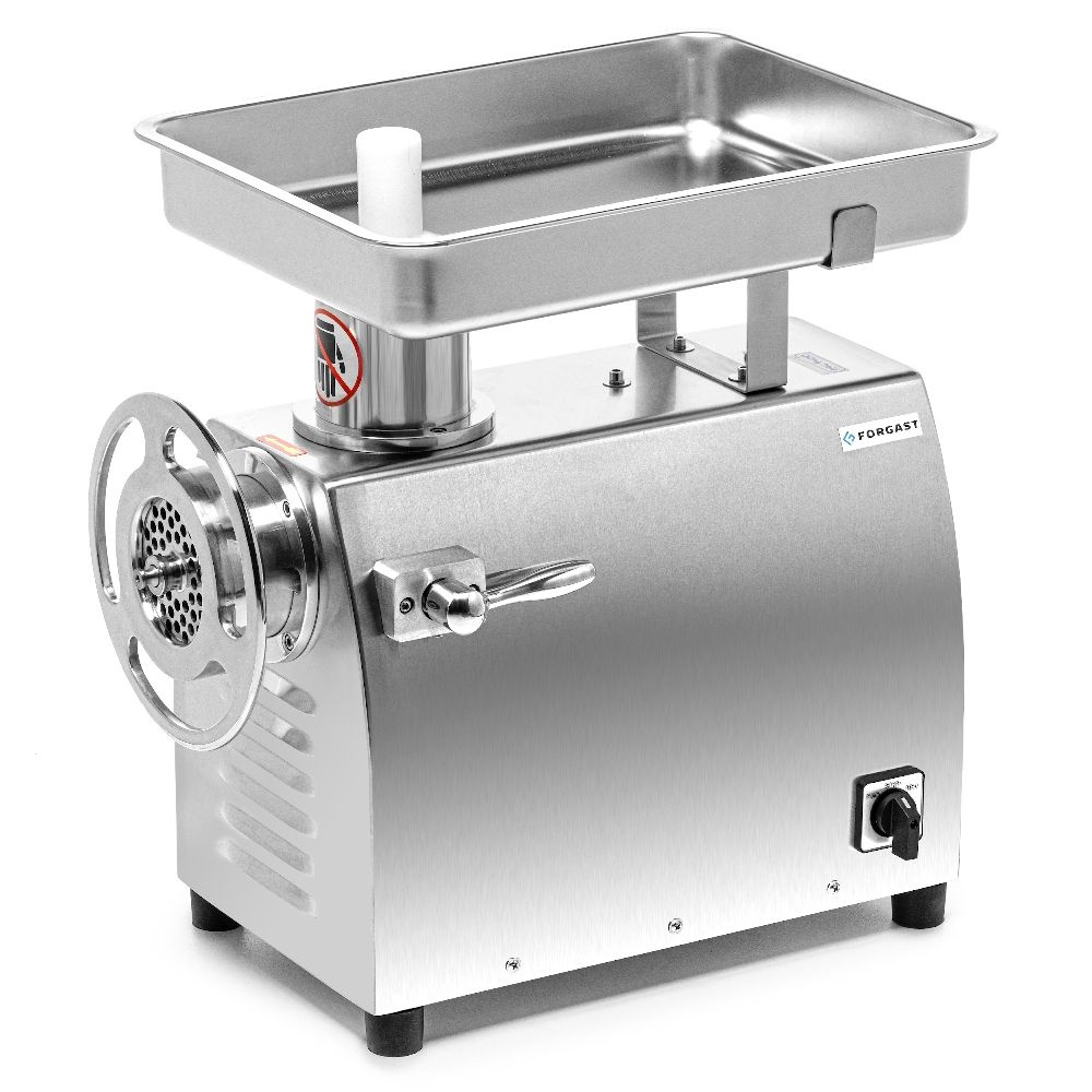 Húsdaráló gép (húsfarkas), 320 kg/h, 1.5 kW, rozsdamentes acél, 230 V | FORGAST FG10105