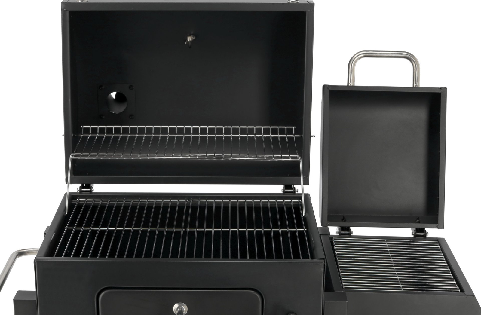 Szén grillsütő DELUXE füstölővel, rács 55x41,5 cm | LUND 99925