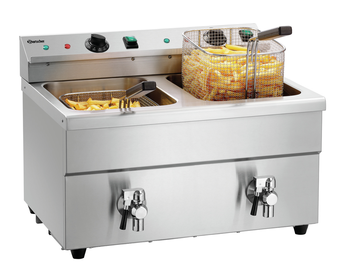 Indukciós olajsütő 2x8 L Plus | BARTSCHER 165119