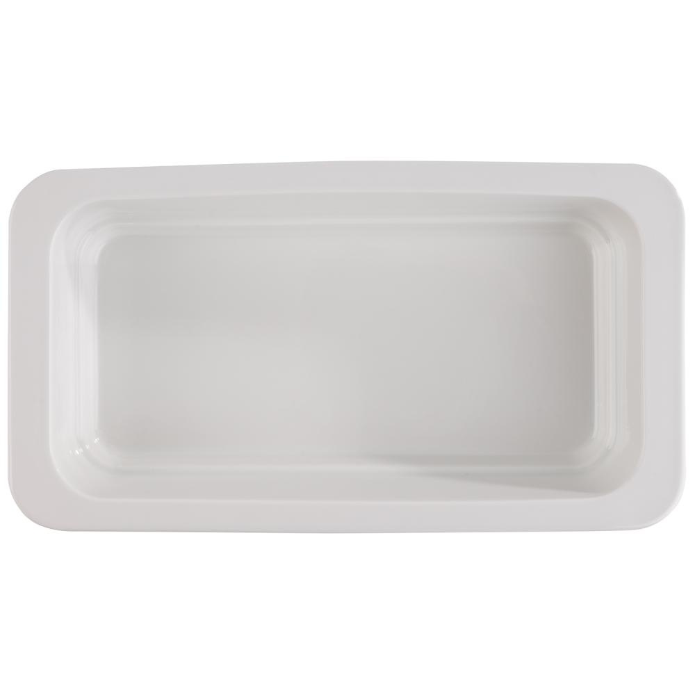 Porcelán edény GN 1/3, 6.5 cm, fehér | APS 82300