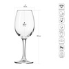 Poharak WINE 280, 280 ml, 6 darabos készlet | KROSNO GLASS F578281024028C20