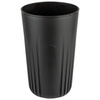 Újrahasználható TO GO pohár, magas, fekete, 8,5x13,5 cm, 400 ml | APS 66913