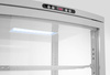 Hűtővitrin 280 l, fehér, LED, 0.29 kW, 55.6x52.6x191.3 cm | ARKTIC 233696