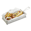 Tálalókosár SNACKHOLDER, rozsdamentes acél, 26x13x5 cm | APS 40611