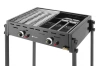 Gázgrill Roast-Master Pro Black 11,6 kW, 790x560x(M)900 mm | HENDI 148822