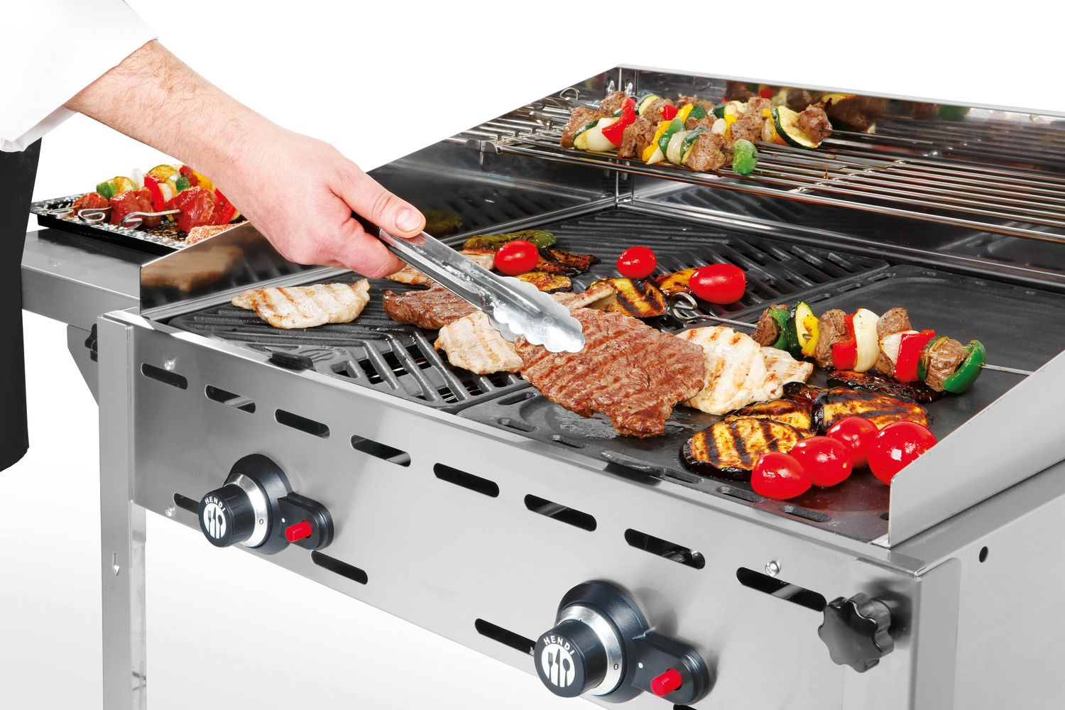 Gázgrill Green Fire Profi Line 2 égős, 11.6 kW | HENDI 149508