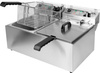 Elektromos olajsütő 2 kamrás 2x8 l | YATO YG-04623