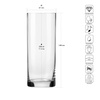 Poharak XNO HIGHBALL 330 ICE, 330 ml, 6 darabos készlet | KROSNO GLASS F68D416030001030
