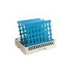 Álló polcrendszer 4-polcos mélység 40 cm 2PD-44+4P-104 | ALUSHELF 40158