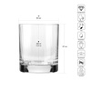 XNO TUMBLER 360 ICE OPTIC pohárkészlet, 360 ml, 6 db | KROSNO GLASS F6873390300F7AA1