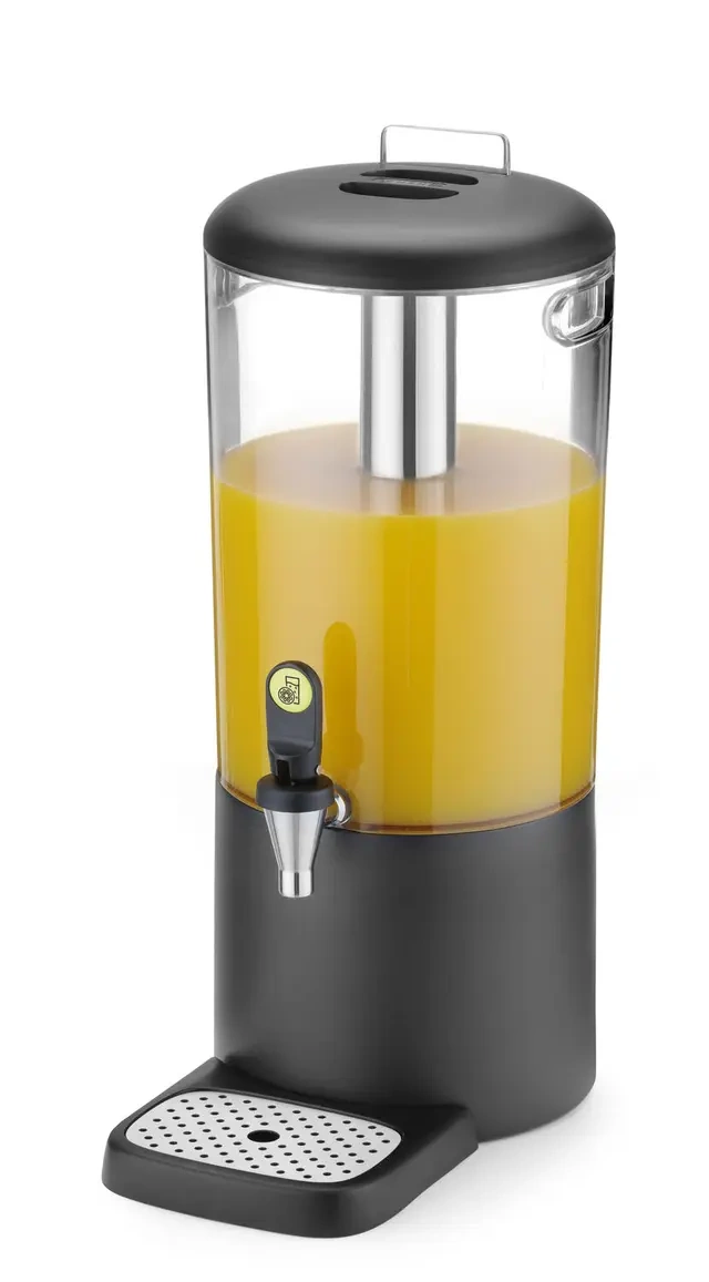 Adagoló gyümölcslevekhez, UNIQ, Robert Bronwasser tervezte, 8L, fekete, 318x216x(H)532mm | HENDI 425015