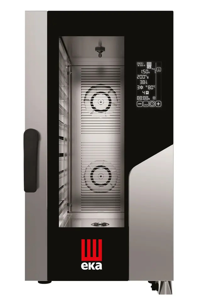 Pároló-légkeveréses elektromos sütő Millennial Black Mask Gastro Compact, 10×GN 1/1 | TECNOEKA MKF1011CBM