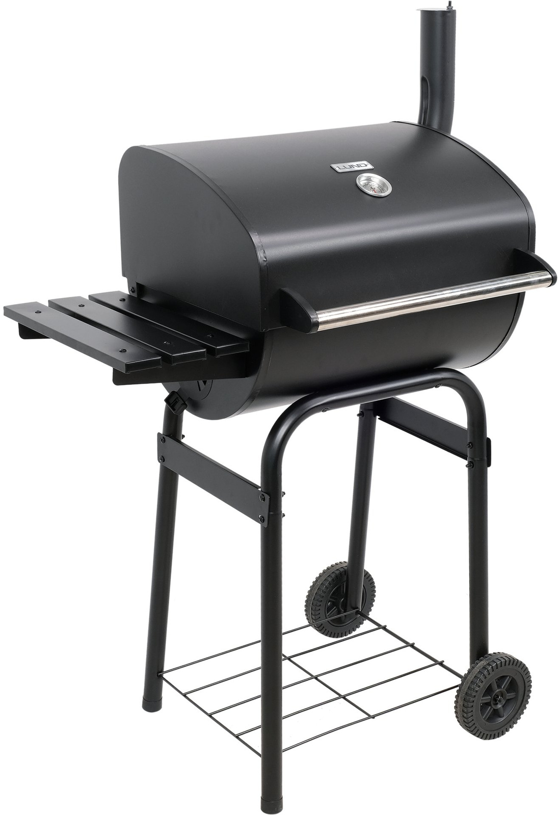 Faszén grill fedéllel, rács 47x34 cm | LUND 99902
