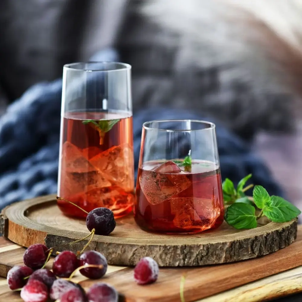 Poharak italokhoz alacsony, Avant-Garde 380 ml - 6 darabos készlet | KROSNO GLASS F68B042038002040