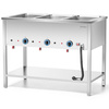 Elektromos szabadon álló melegen tartó pult 3xGN1/1, 2,4 kW, 230 V | FORGAST FG09463