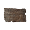 Lapos téglalap alakú tányér Moku hematit 30 x 18 cm | KERA CERAMIKA 16.2/C.HEM