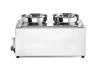Melegen tartó Hendi Ranger leeresztőcsappal, 8 l, 1000 W, 60,4x33,2x31,5 cm, 2x4 l tartály, 3xGN 1/3 | HENDI 201473