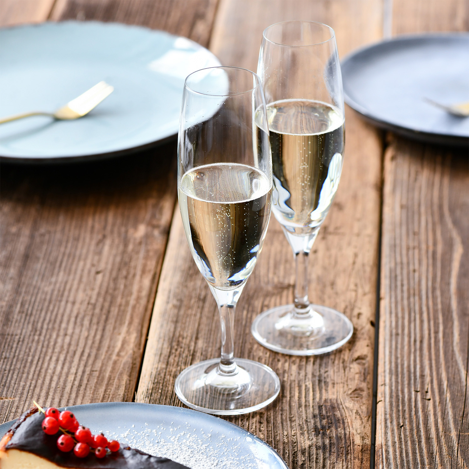 Pezsgős és prosecco poharak, SPARKLING WINE FLUTE 210, 210 ml, 6 darabos készlet | KROSNO GLASS FKMD126020002000