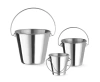 Mini snackes vödör fogantyúval, ⌀75x(H)66mm | HENDI 425718