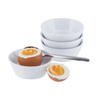 Tojástartó EGGY magas peremmel, melaminból, 4 darabos készlet | APS 83851
