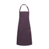 Konyhai kötény Basic 75 x 90 cm csattal padlizsán | KARLOWSKY BLS 4-39-Stck